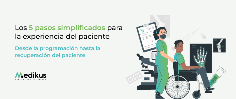 Los 5 pasos simplificados para la experiencia del paciente