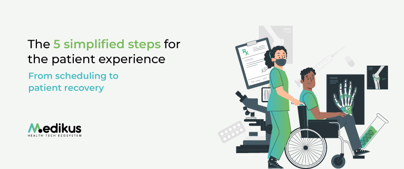 The 5 simplified steps for the patient experience